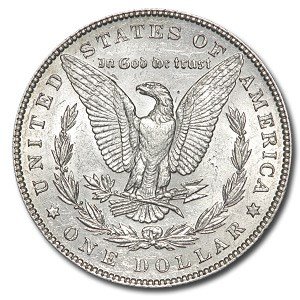 1884 Morgan Dollar AU