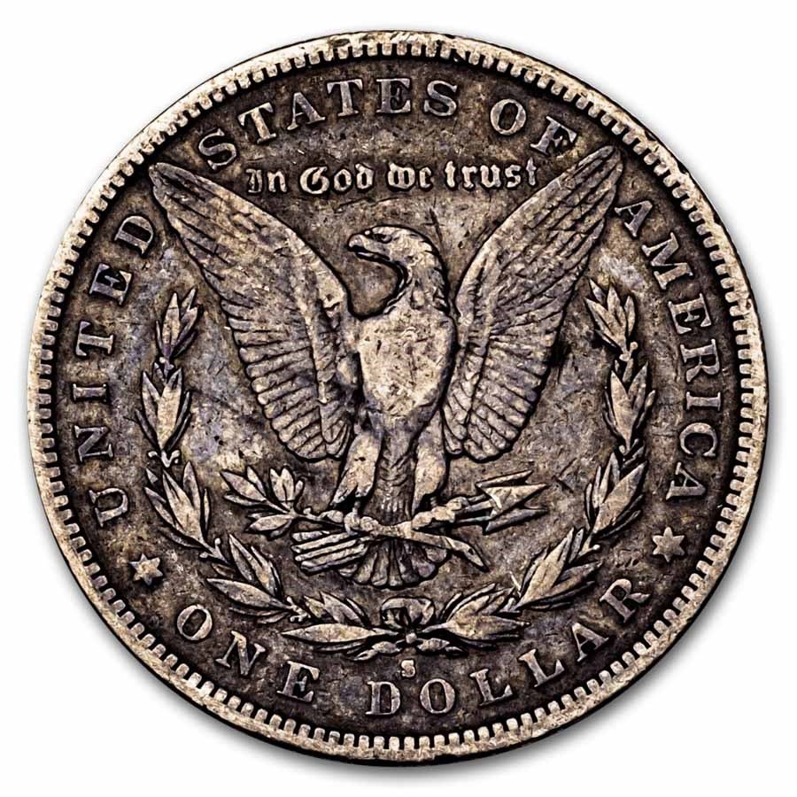 1884-S Morgan Dollar VG/VF