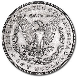 1887 Morgan Dollar AU