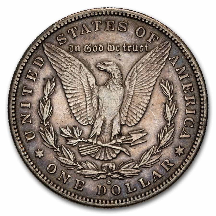 1889-S Morgan Dollar XF-45
