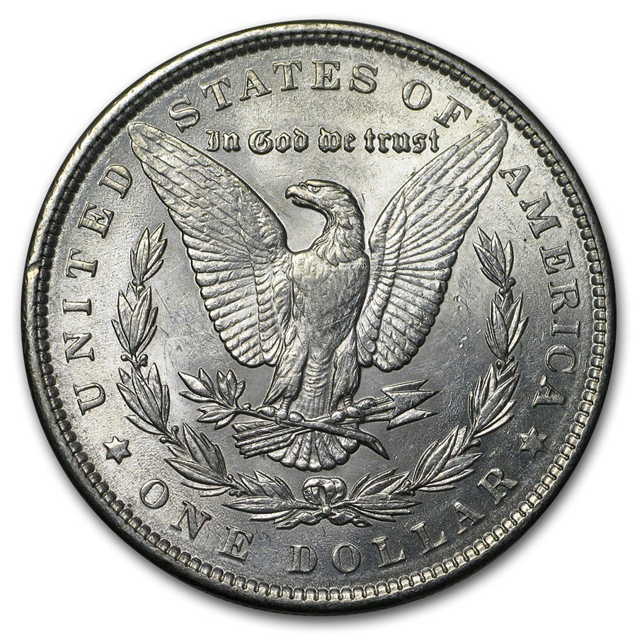 1890 Morgan Dollar AU