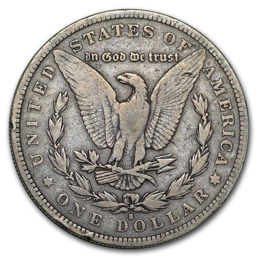 1890-S Morgan Dollar VG/VF