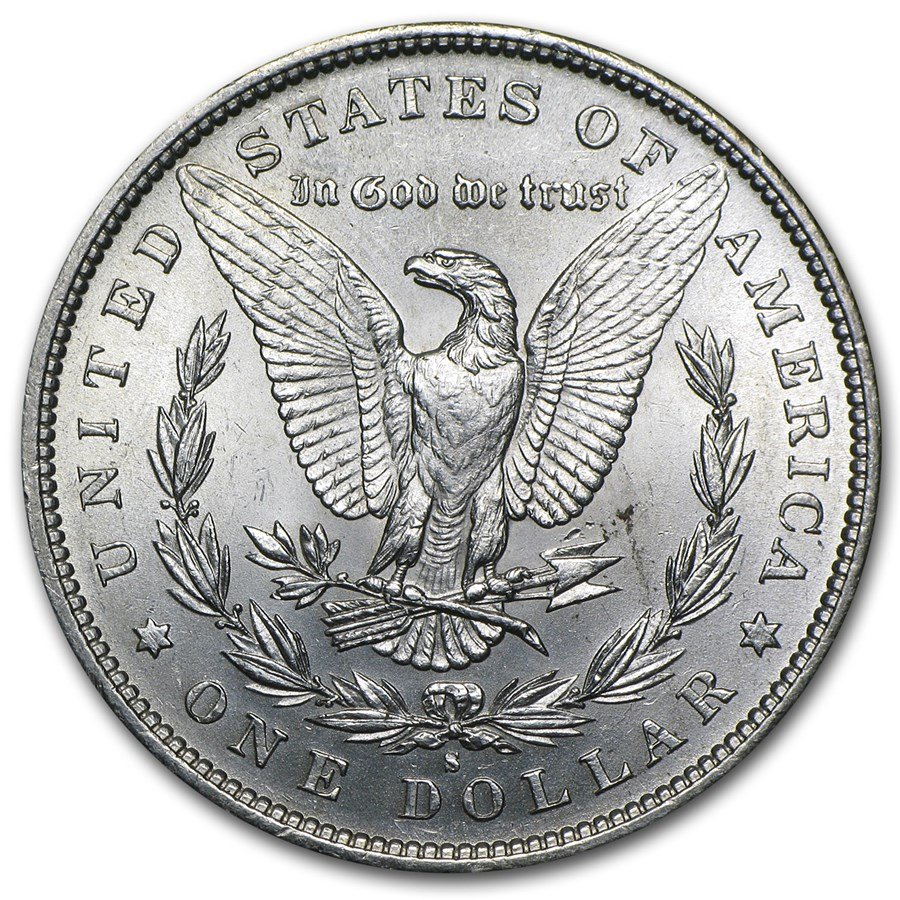 1890-S Morgan Dollar BU