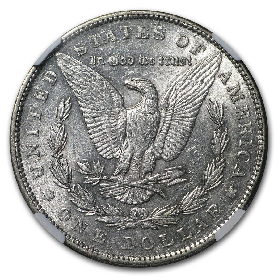 1892 Morgan Dollar AU-58