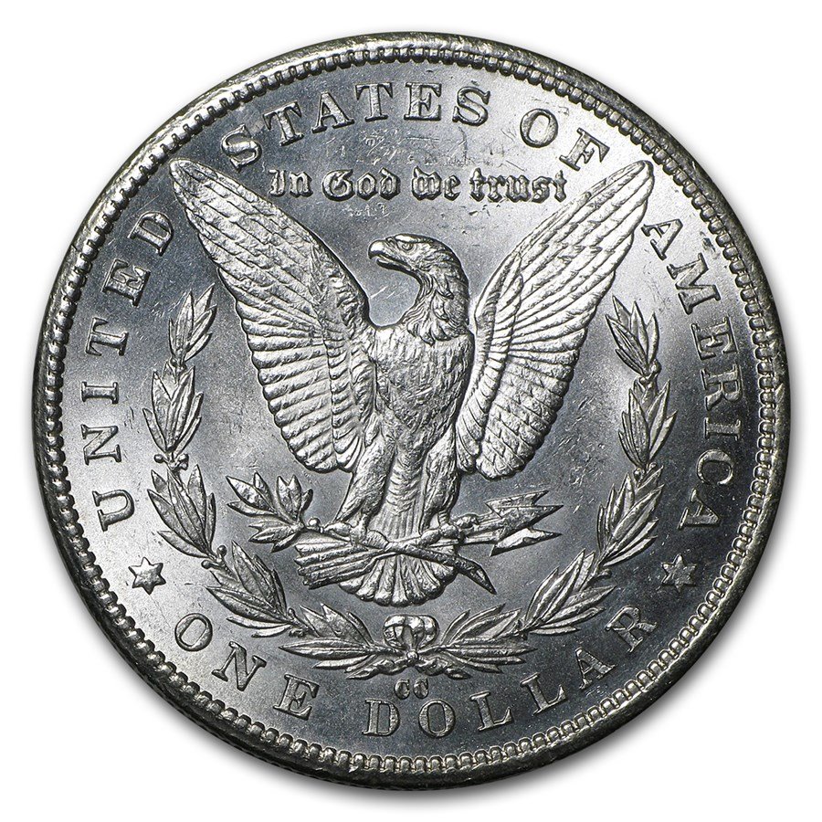 1892-CC Morgan Dollar BU