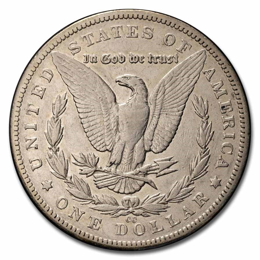 1893-CC Morgan Dollar XF Details (Cleaned)