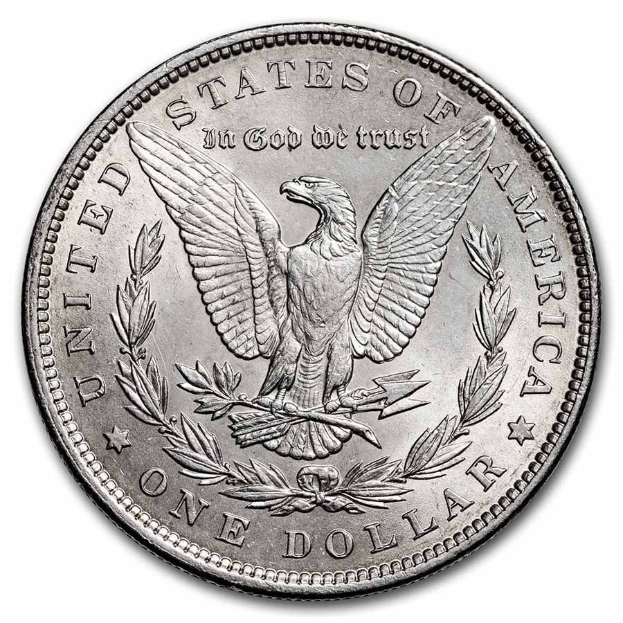 1896 Morgan Dollar AU