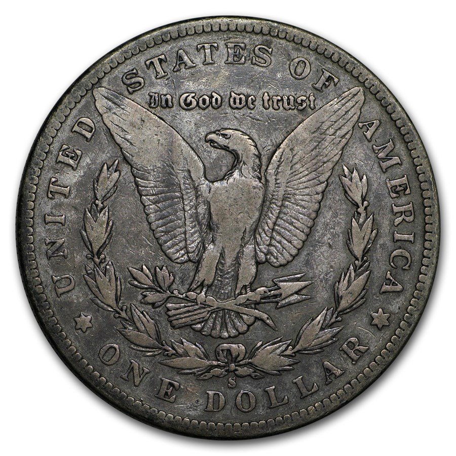 1896-S Morgan Dollar VG
