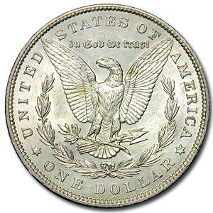 1897 Morgan Dollar BU (VAM-6A, Pitted Rev, Top-100)