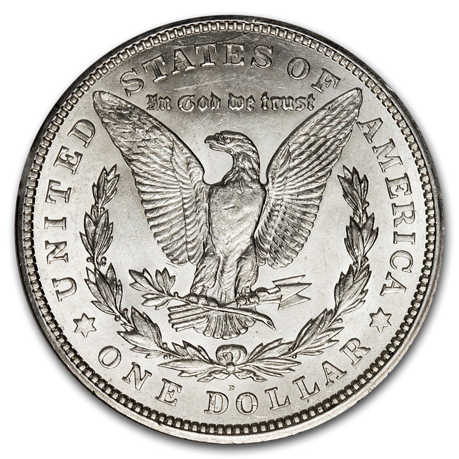 1921-D Morgan Dollar AU