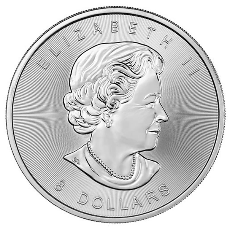 2015 Canadian Silver $8 Bison 1.25 Ounces