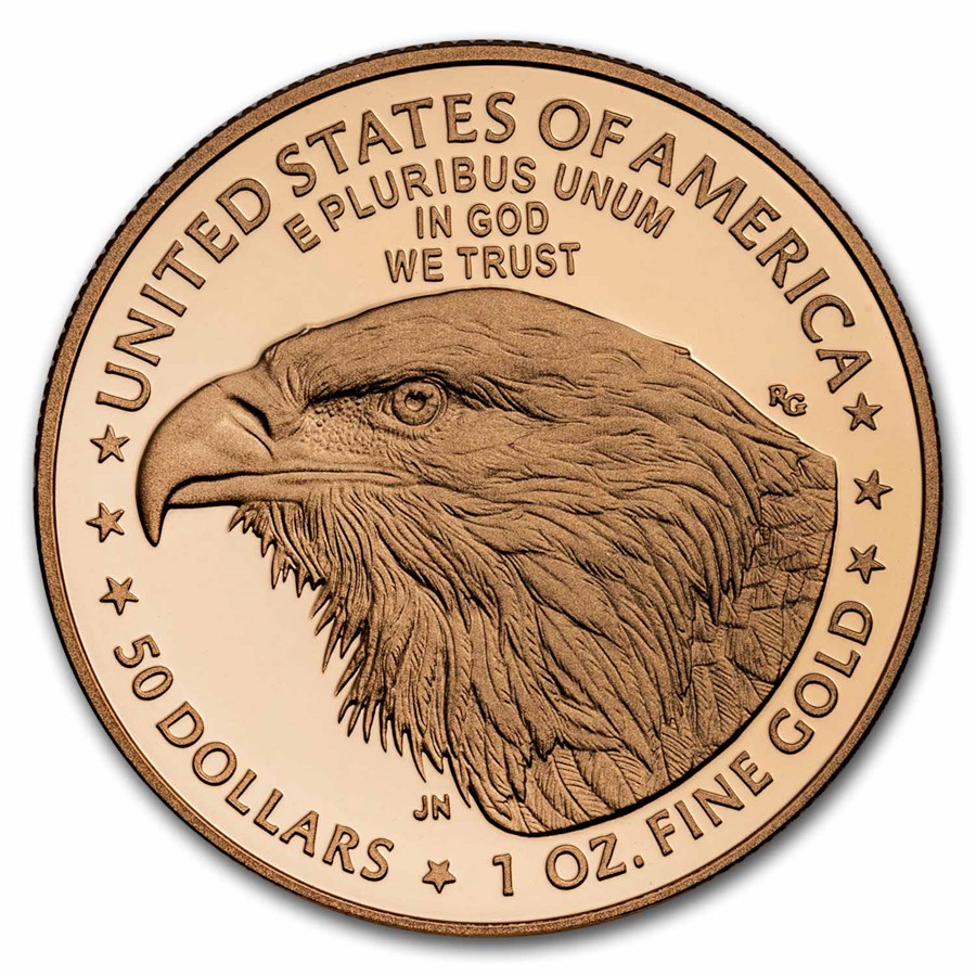 2024-W 1 oz Proof American Gold Eagle (w/Box & COA)