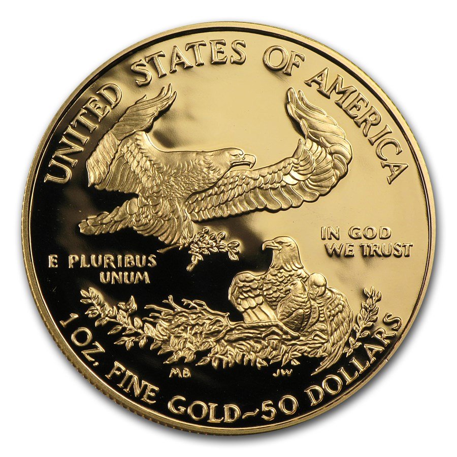 1 oz Proof American Gold Eagle (Random, Capsule Only)