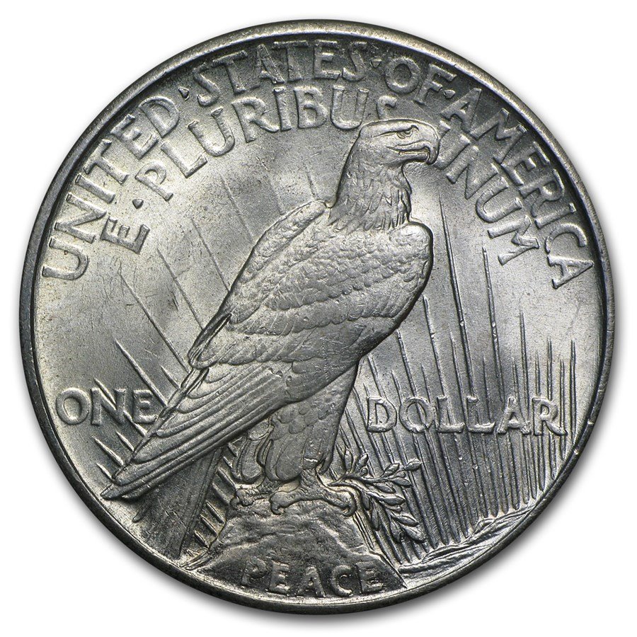 1921 P Peace Silver Dollar