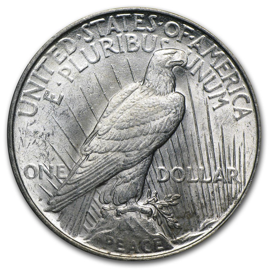 1922 D Peace Silver Dollar