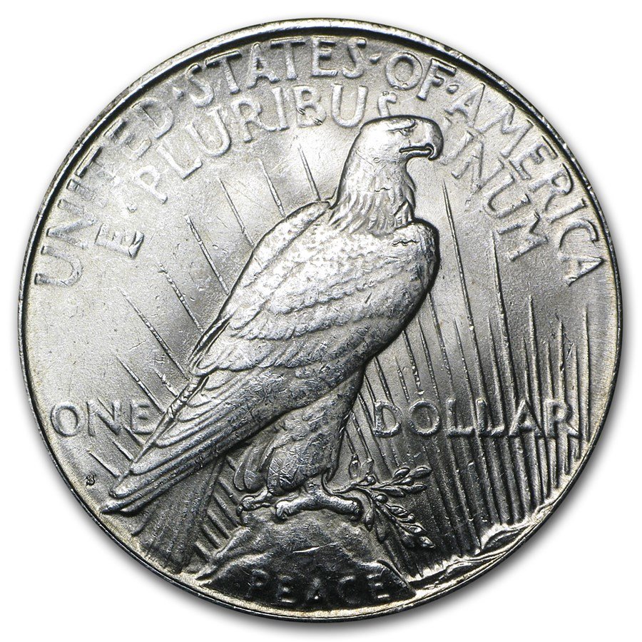 1922 S Peace Silver Dollar
