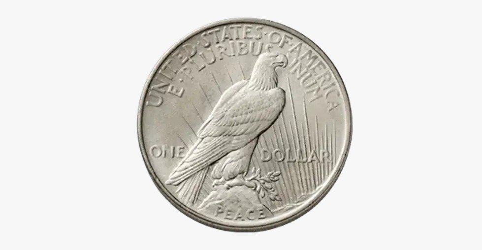 1924 P Peace Silver Dollar