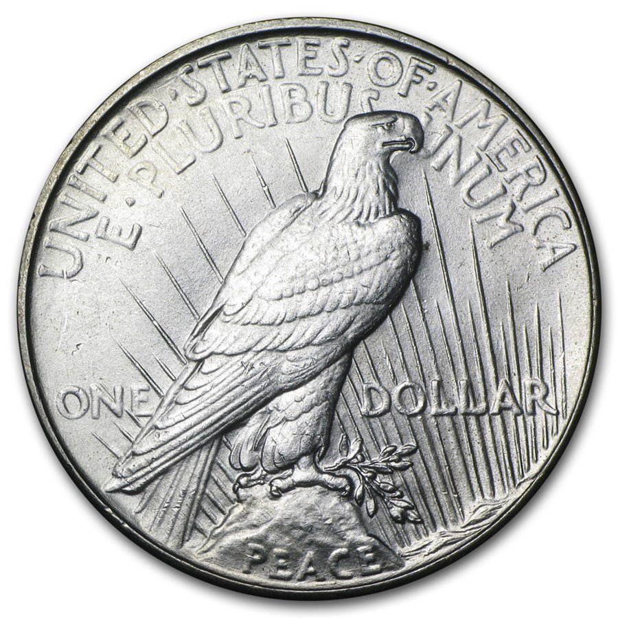 1934 P Peace Silver Dollar