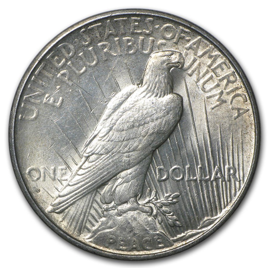 1934 D Peace Silver Dollar
