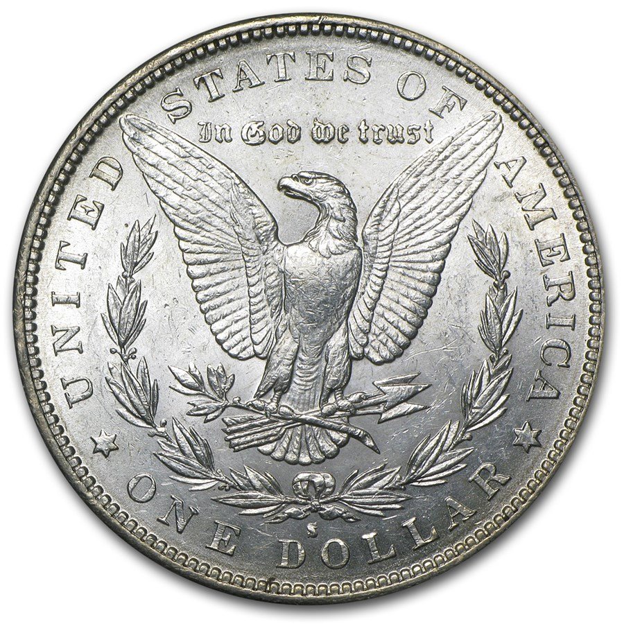 1884 S Morgan Silver Dollar