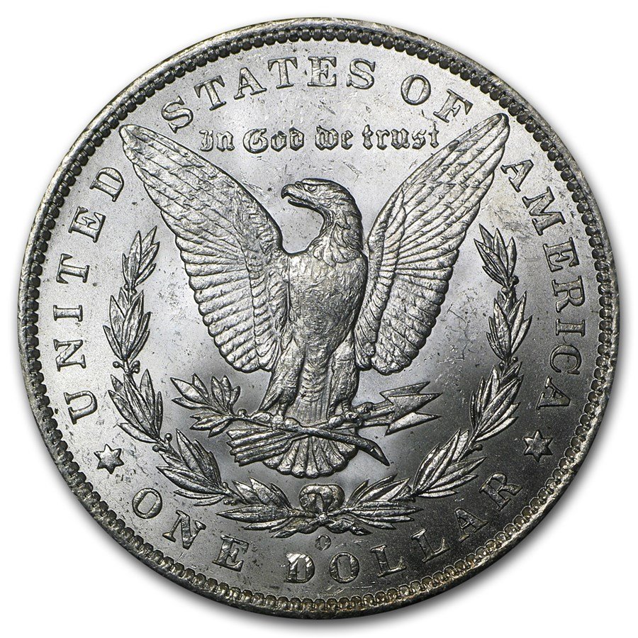 1885 O Morgan Silver Dollar