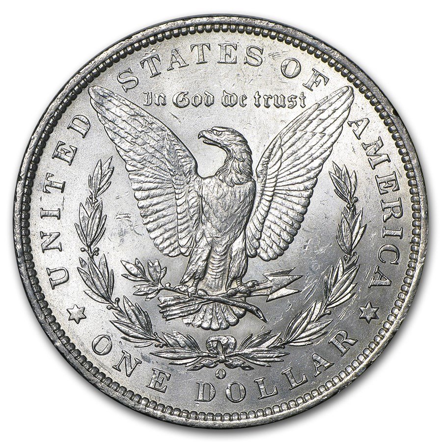 1886 O Morgan Silver Dollar