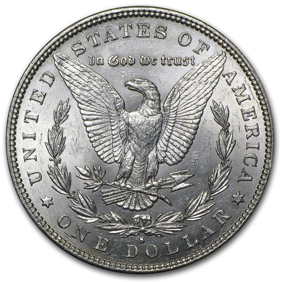 1886 S Morgan Silver Dollar