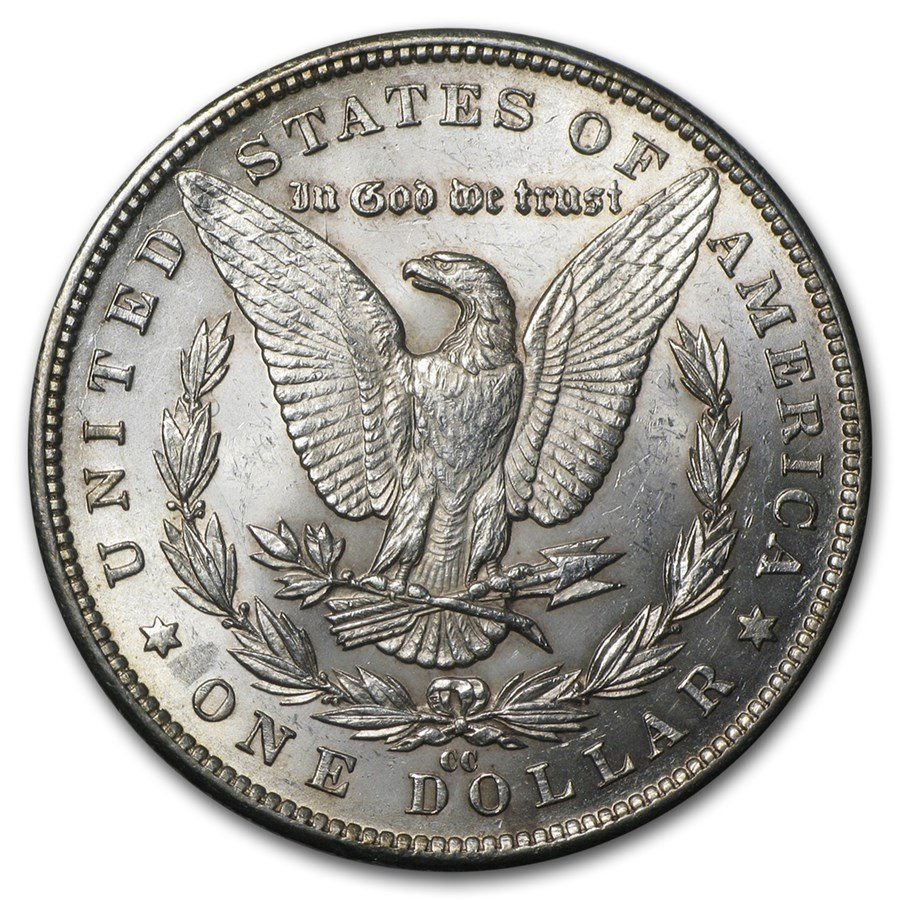 1890 CC Morgan Silver Dollar