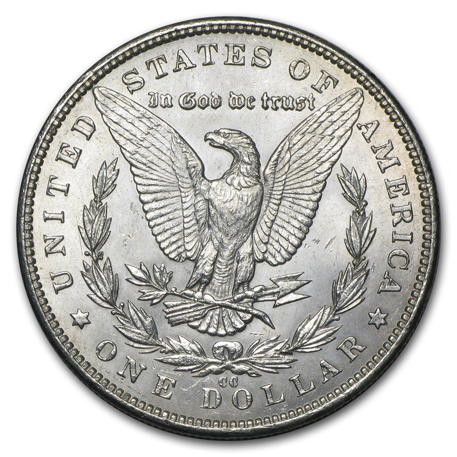1891 CC Morgan Silver Dollar