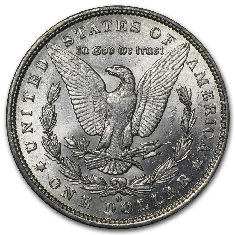 1891 O Morgan Silver Dollar
