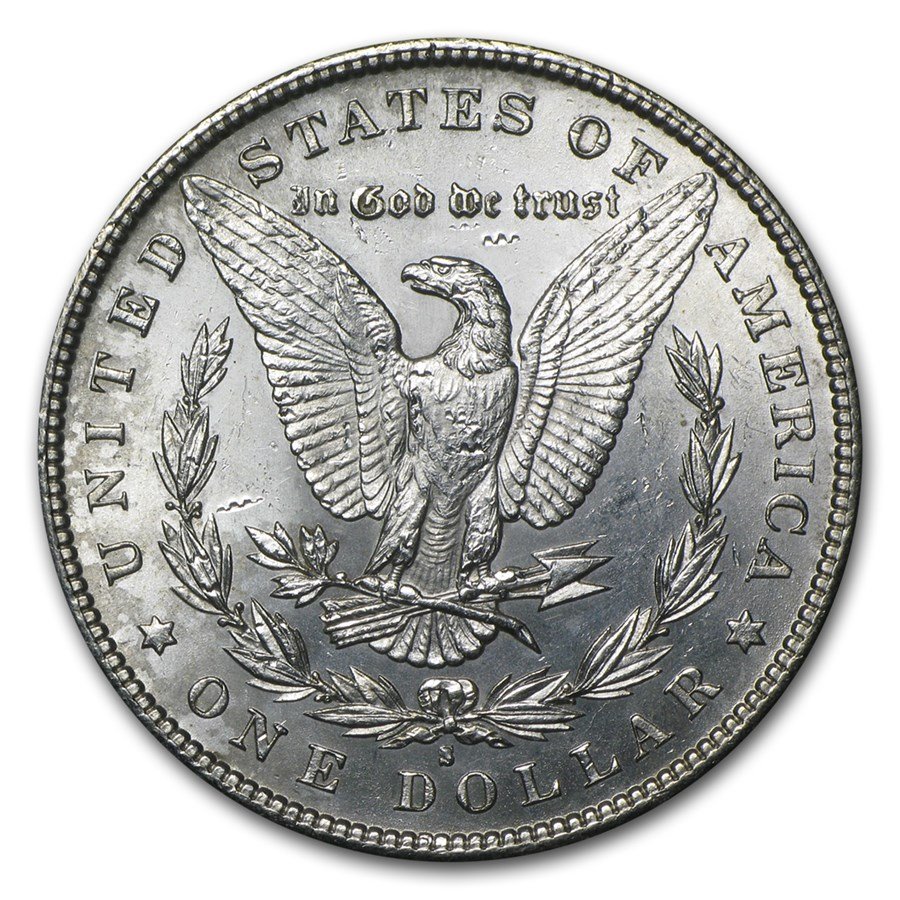 1891 S Morgan Silver Dollar