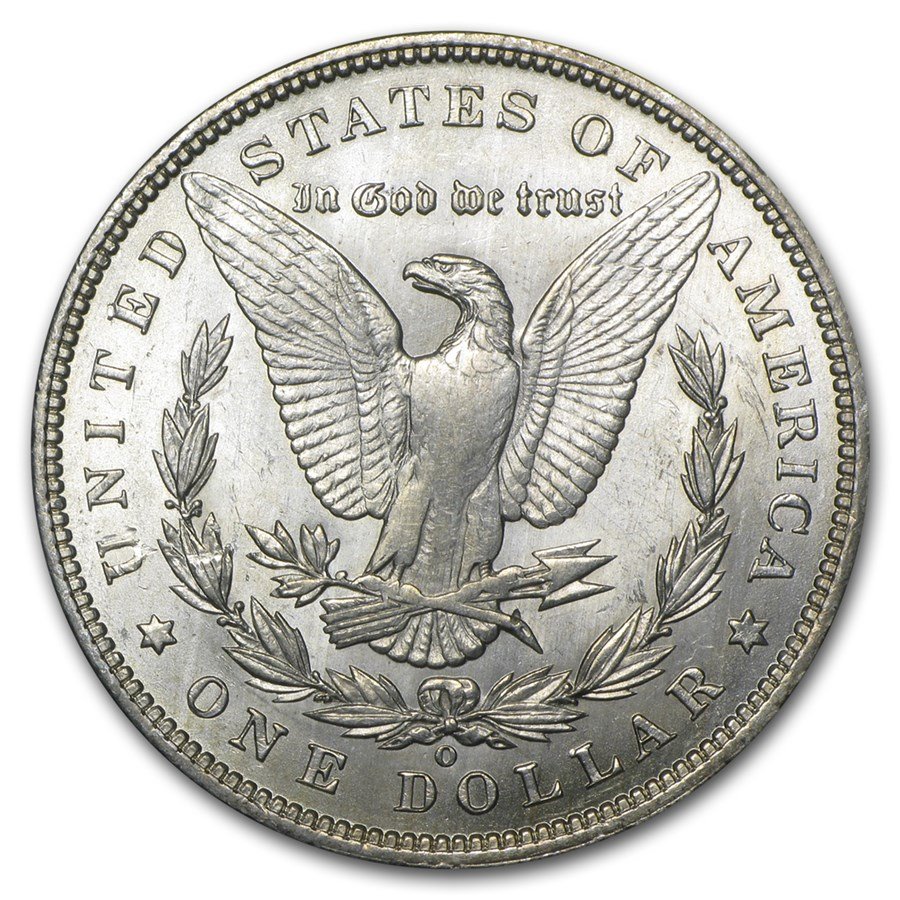 1892 O Morgan Silver Dollar