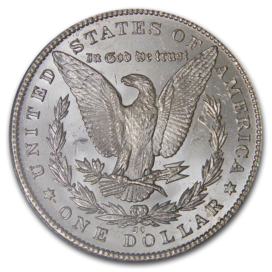 1893 CC Morgan Silver Dollar