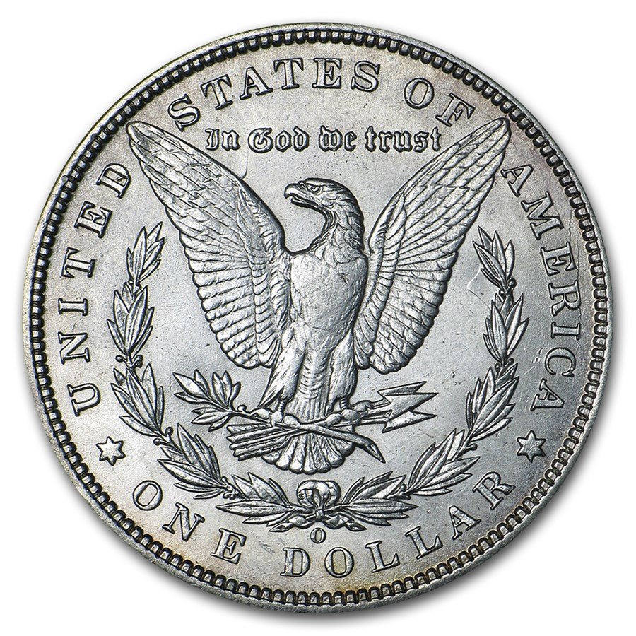 1893 O Morgan Silver Dollar