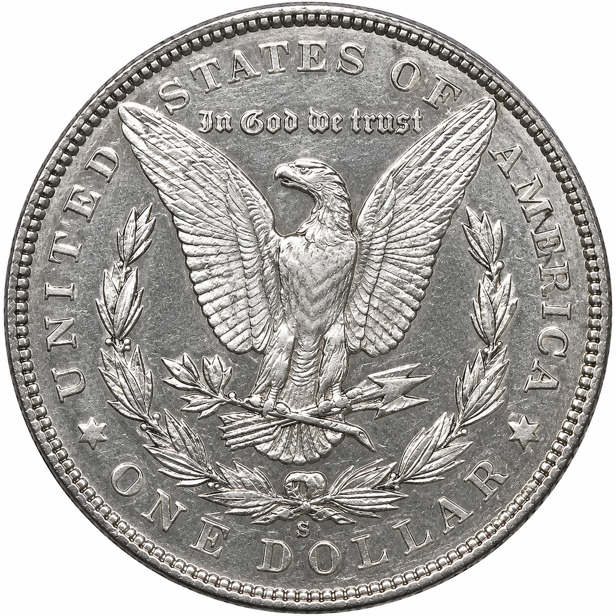 1895 S Morgan Silver Dollar