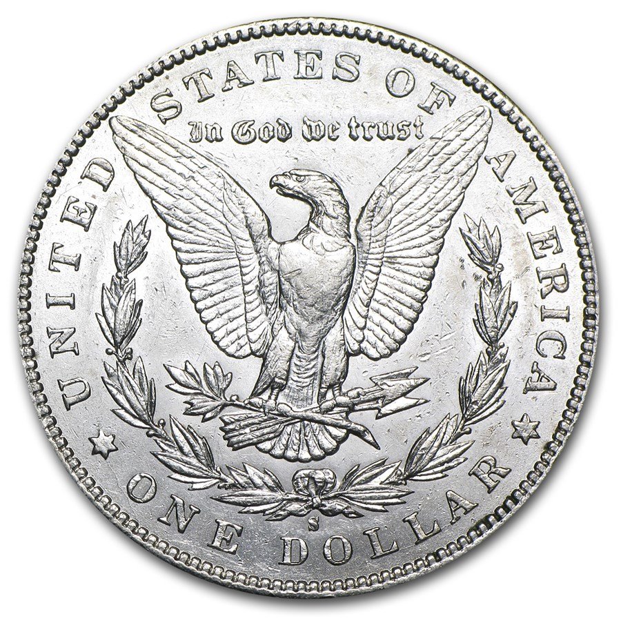 1896 S Morgan Silver Dollar
