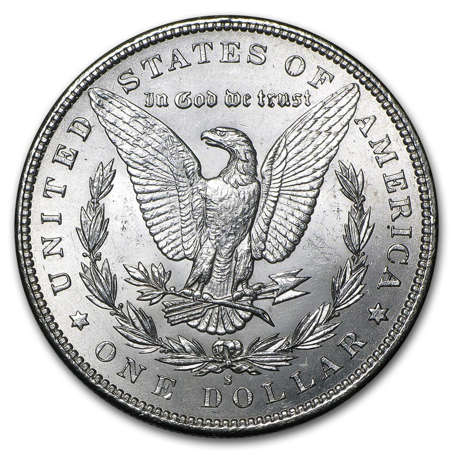 1898 S Morgan Silver Dollar