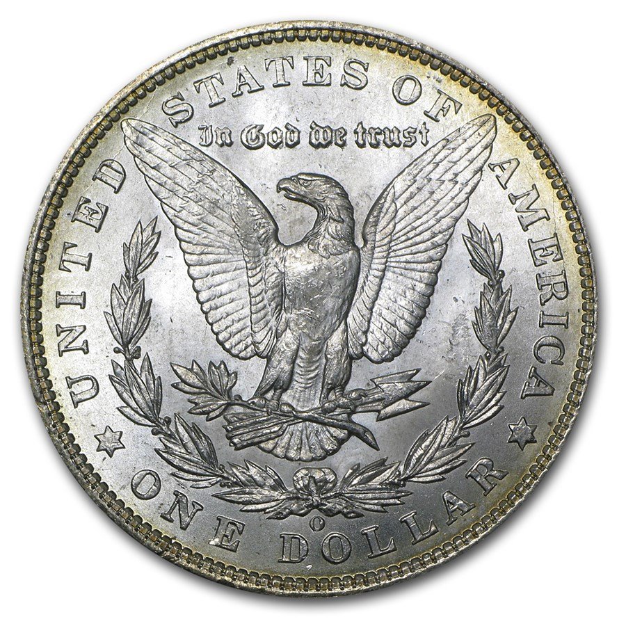 1904 O Morgan Silver Dollar