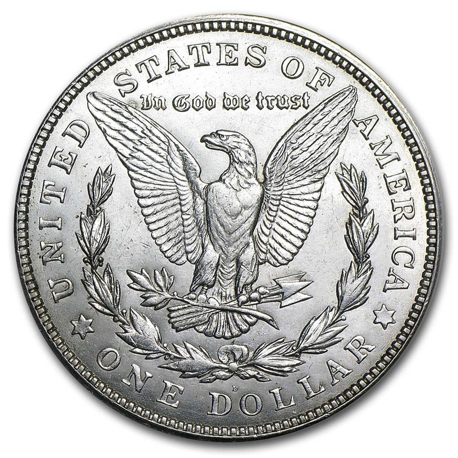 1921 D Morgan Silver Dollar