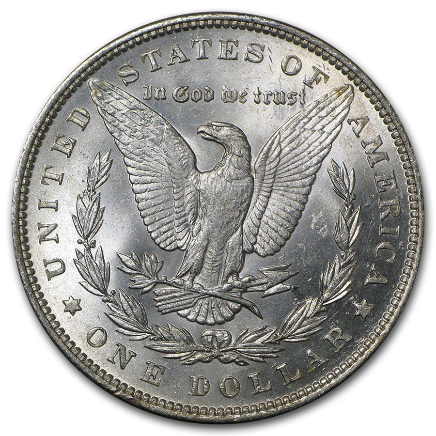 1891 P Morgan Silver Dollar